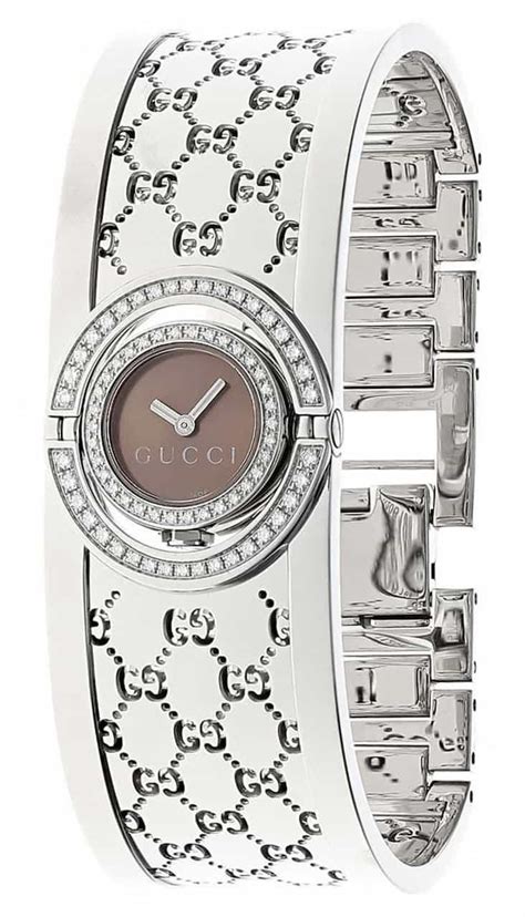 gucci twirl diamond watch